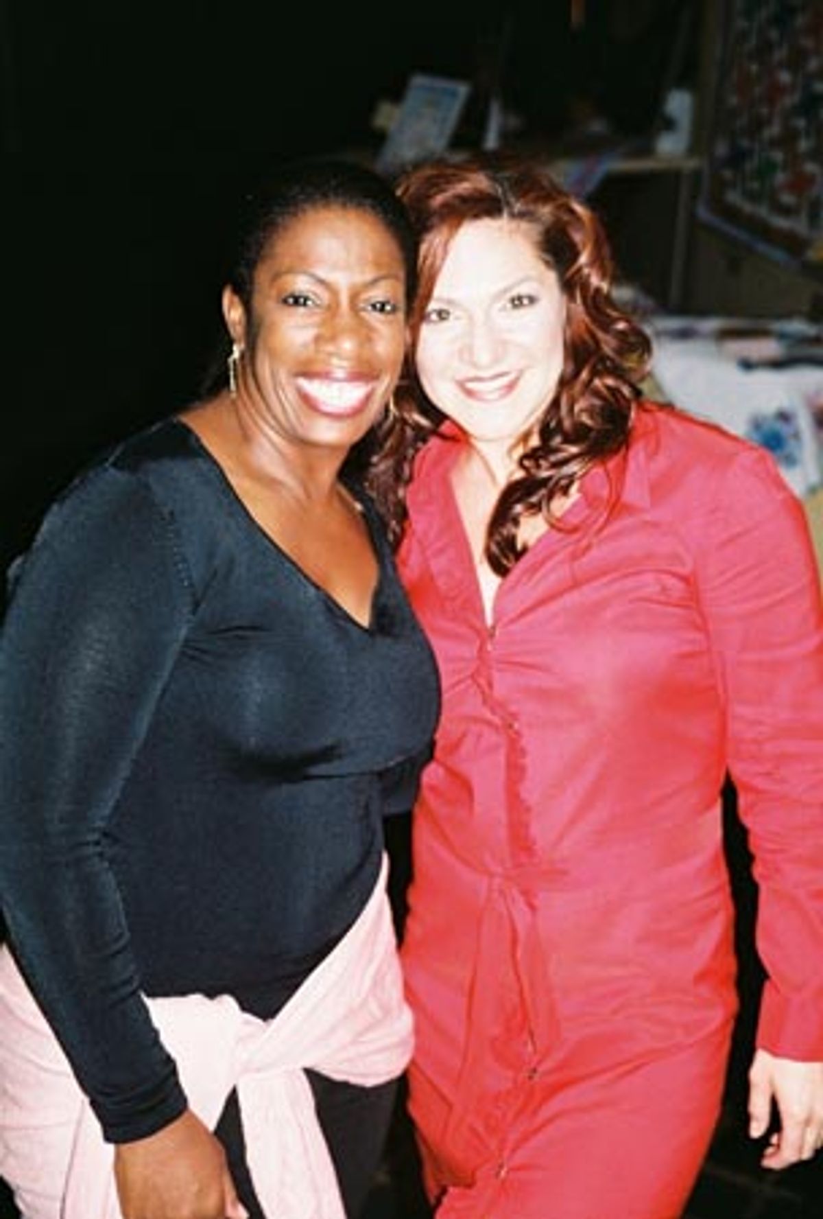 Virginia Woodruff and Shoshana Bean  at 