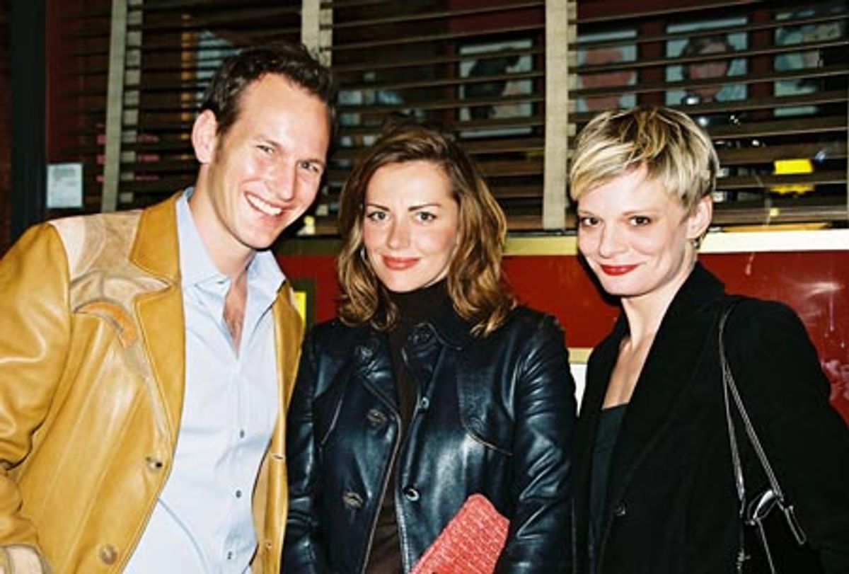 Patrick Wilson, Dagmara Dominczyk (Counte of Monte Cristo) and Martha Plimpton (The False Servant) at 