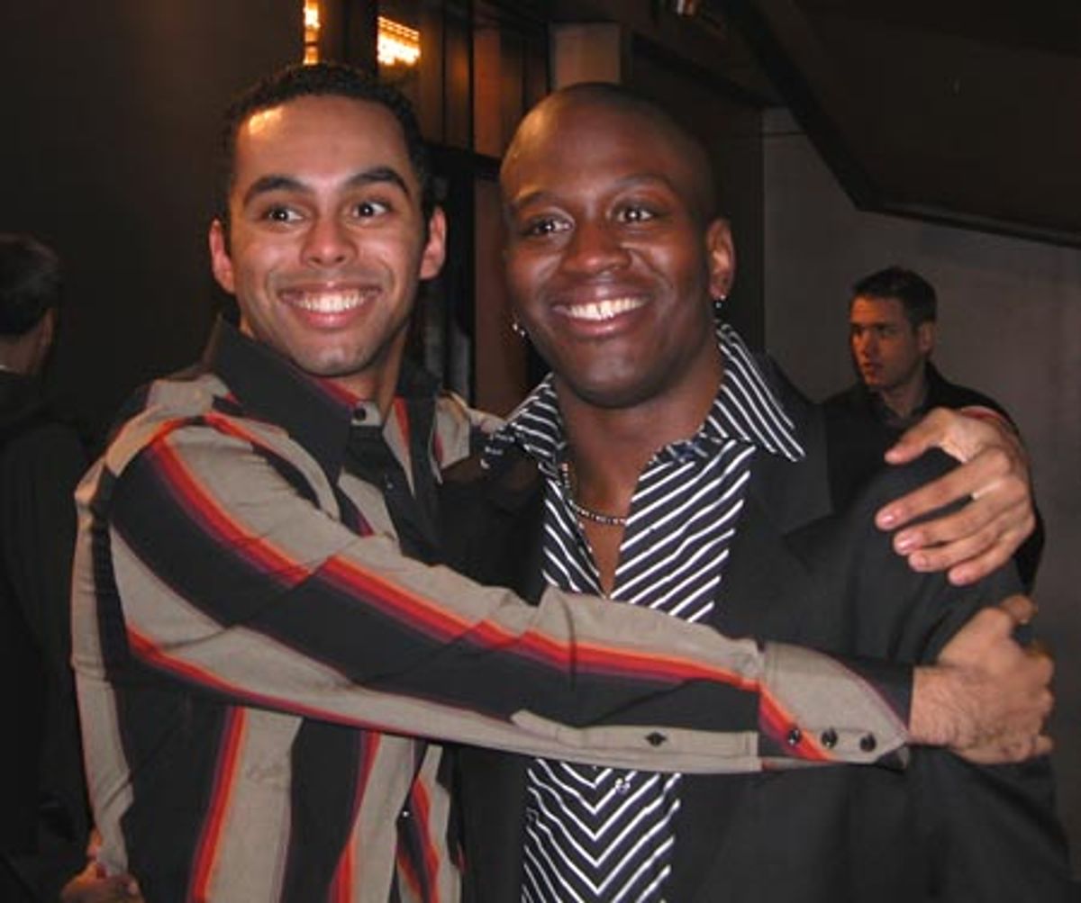 Jesse Nager and Titus Burgess  at 