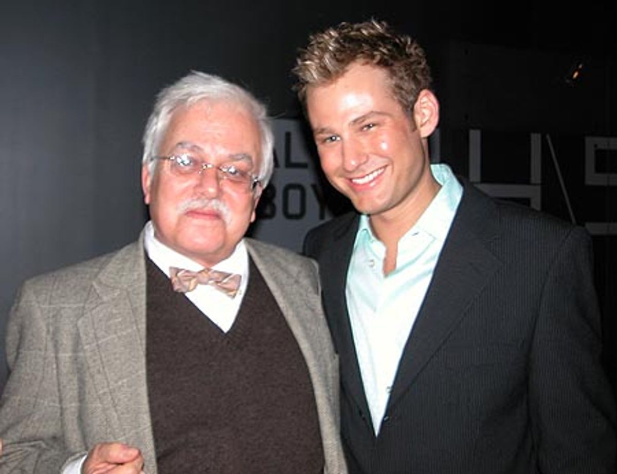 Beach Boys collaborator Van Dyke Parks and Chad Kimball  at 