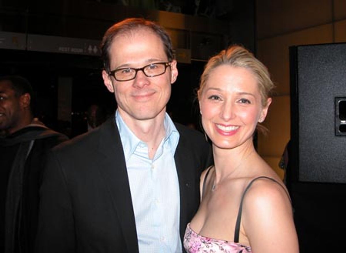 John Carrafa and Katherine La Nasa at Good Vibrations Party Celebration