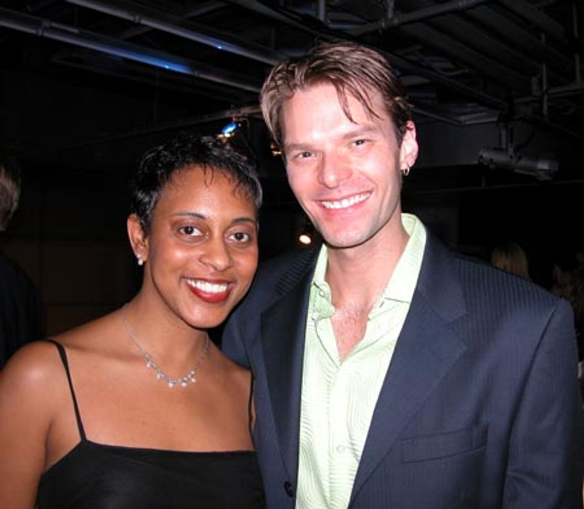 Schele Williams and Brandon Wardell 
 at 