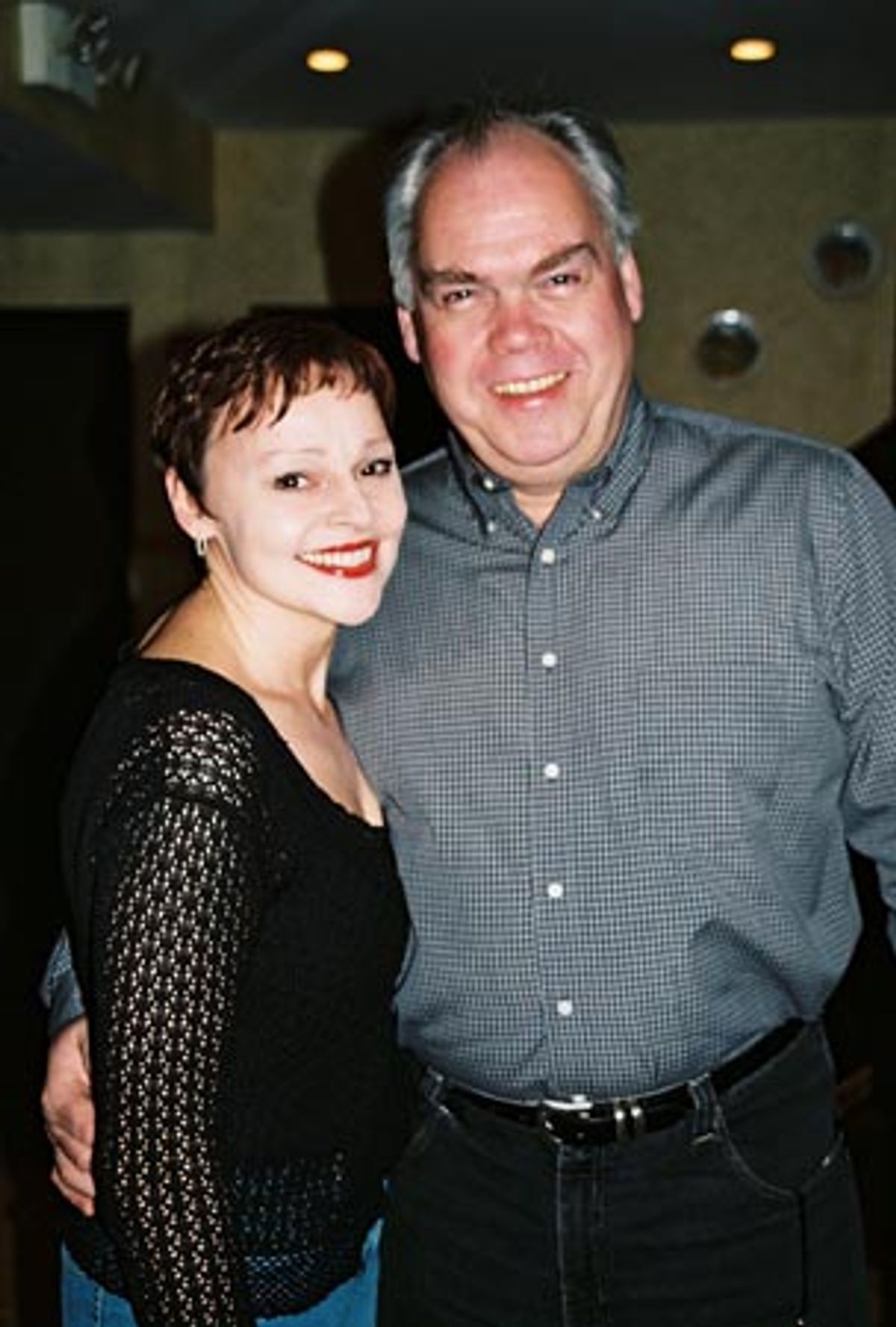 Linda Balgord and Michael Mulheren (Edouard Dindon) at 