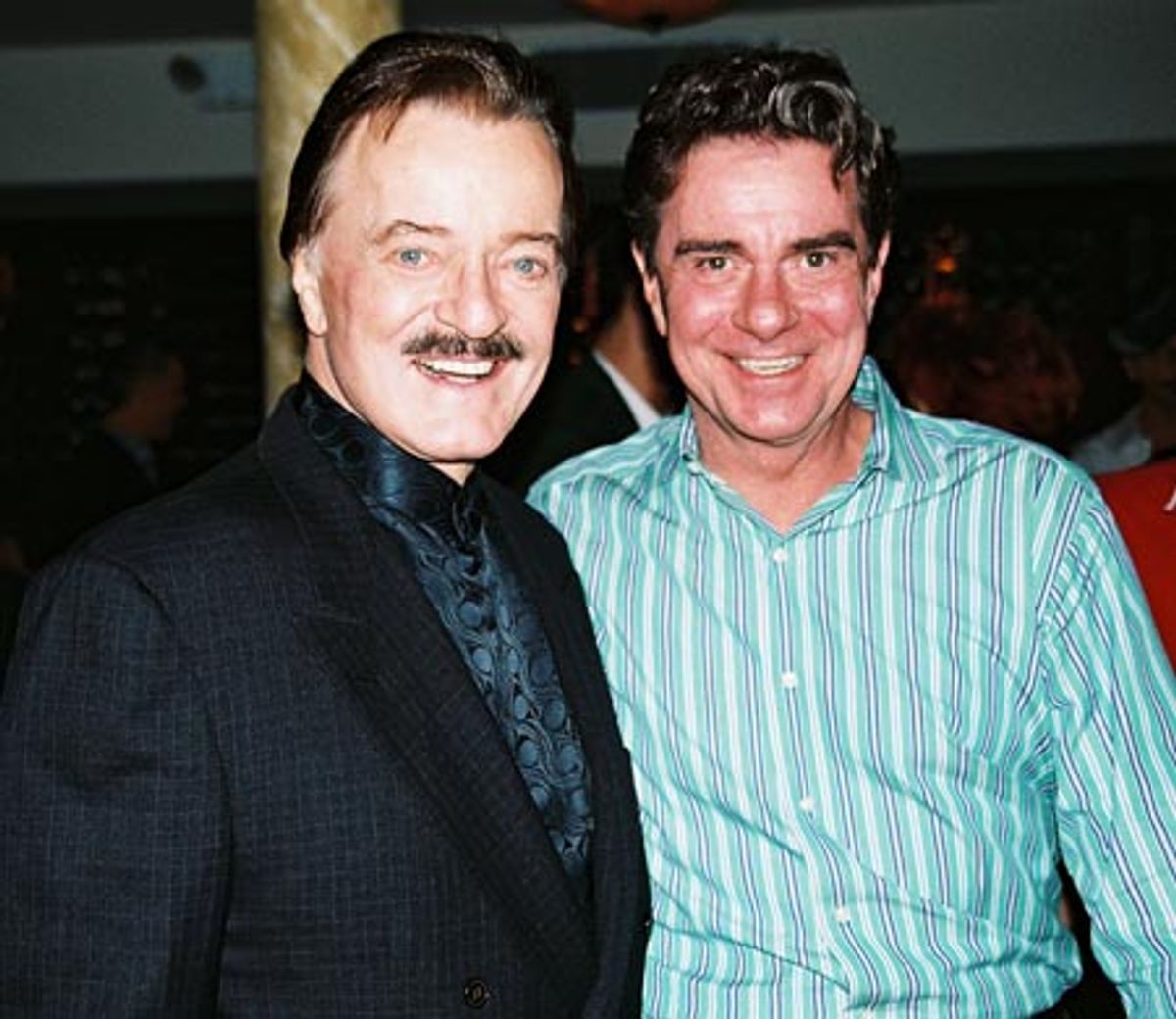 Robert Goulet (Georges) and Gary Beach (Albin) at 