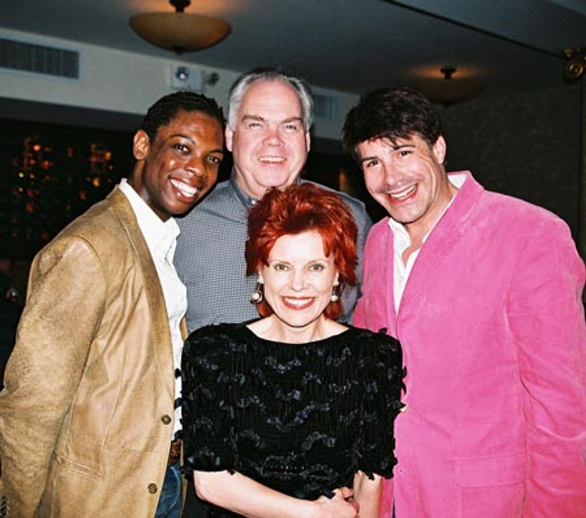 Michael Benjamin Washington, Michael Mulheren, Vera Goulet and Byran Batt at 