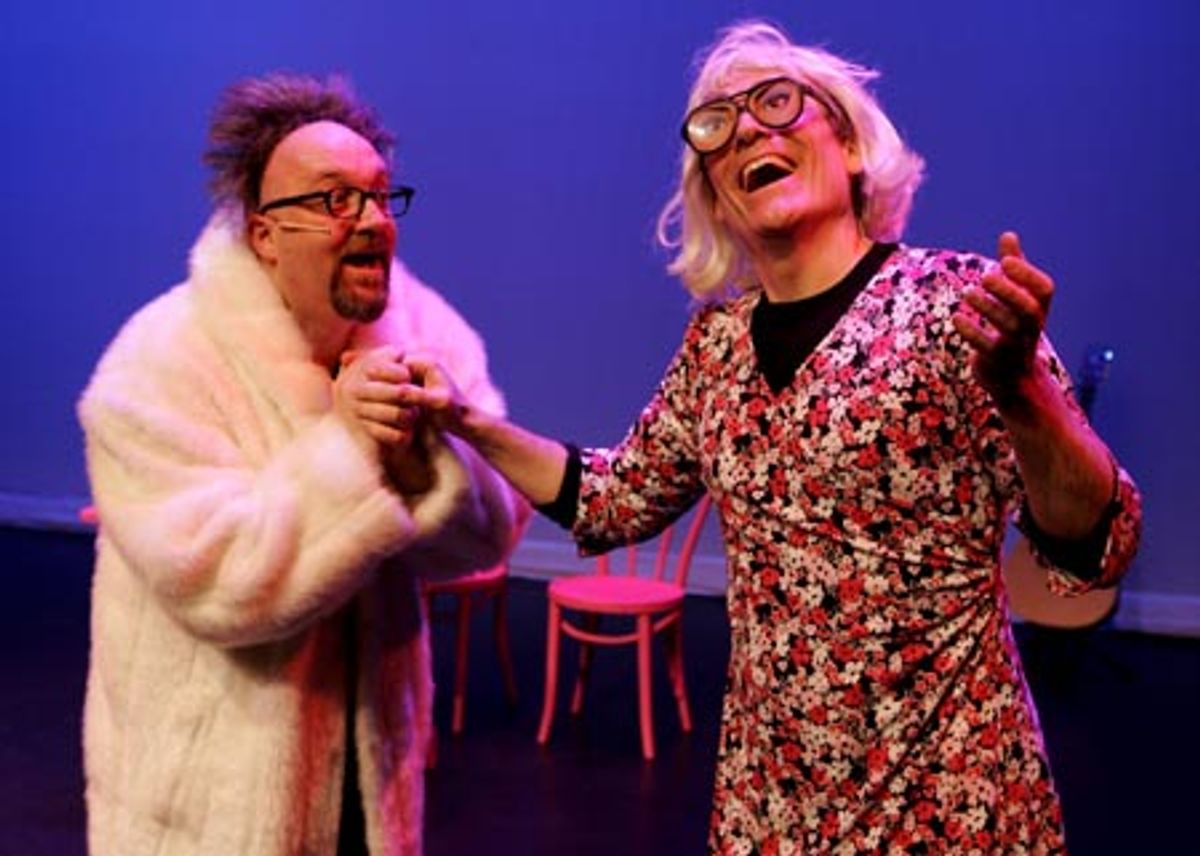 Robert Richmond and Alex Webb at Photo Preview: A Very Naughty Greek Play
