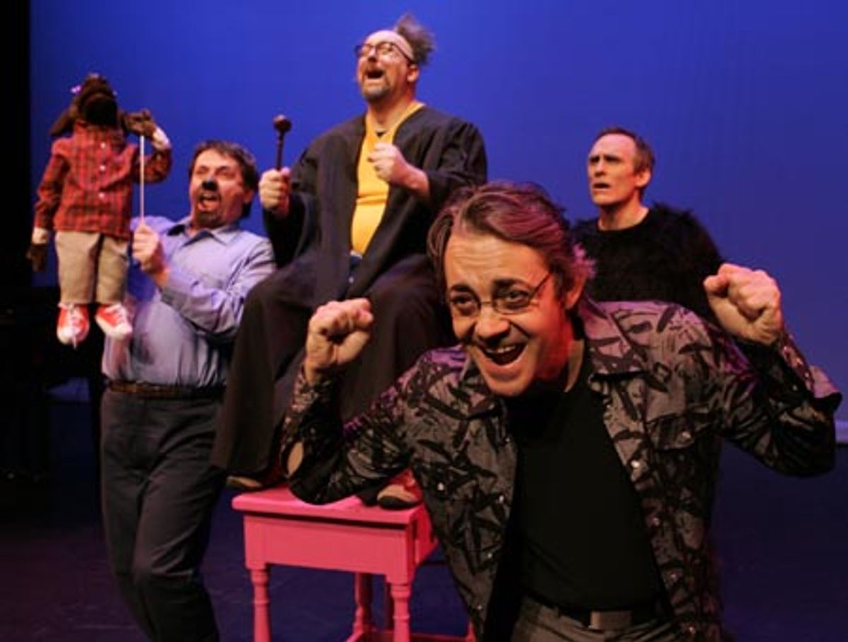  Anthony Cochrane, Robert Richmond, Richard Willis and Alex Webb at 