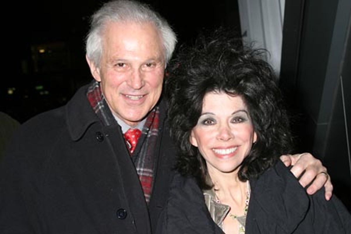 John & Sandy Gabriel at Opening Night Arrivals at 'The Right Kind of People'