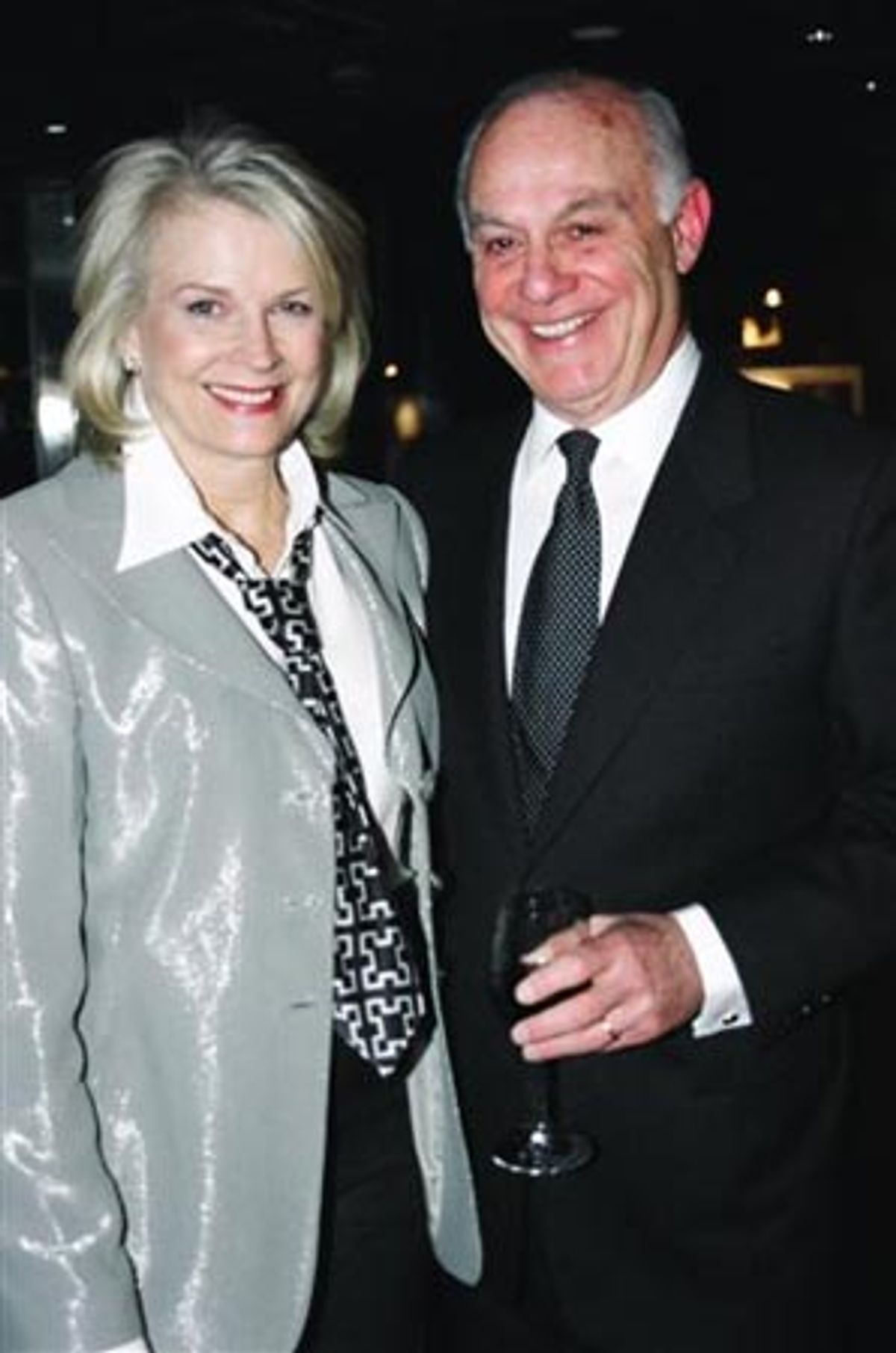 Candice Bergen and her husband honoree Marshall Rose  at 