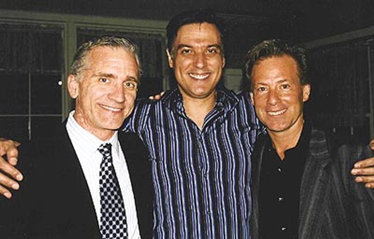 Mark Hoebee, Robert Cuccioli and Patrick Parker at 
