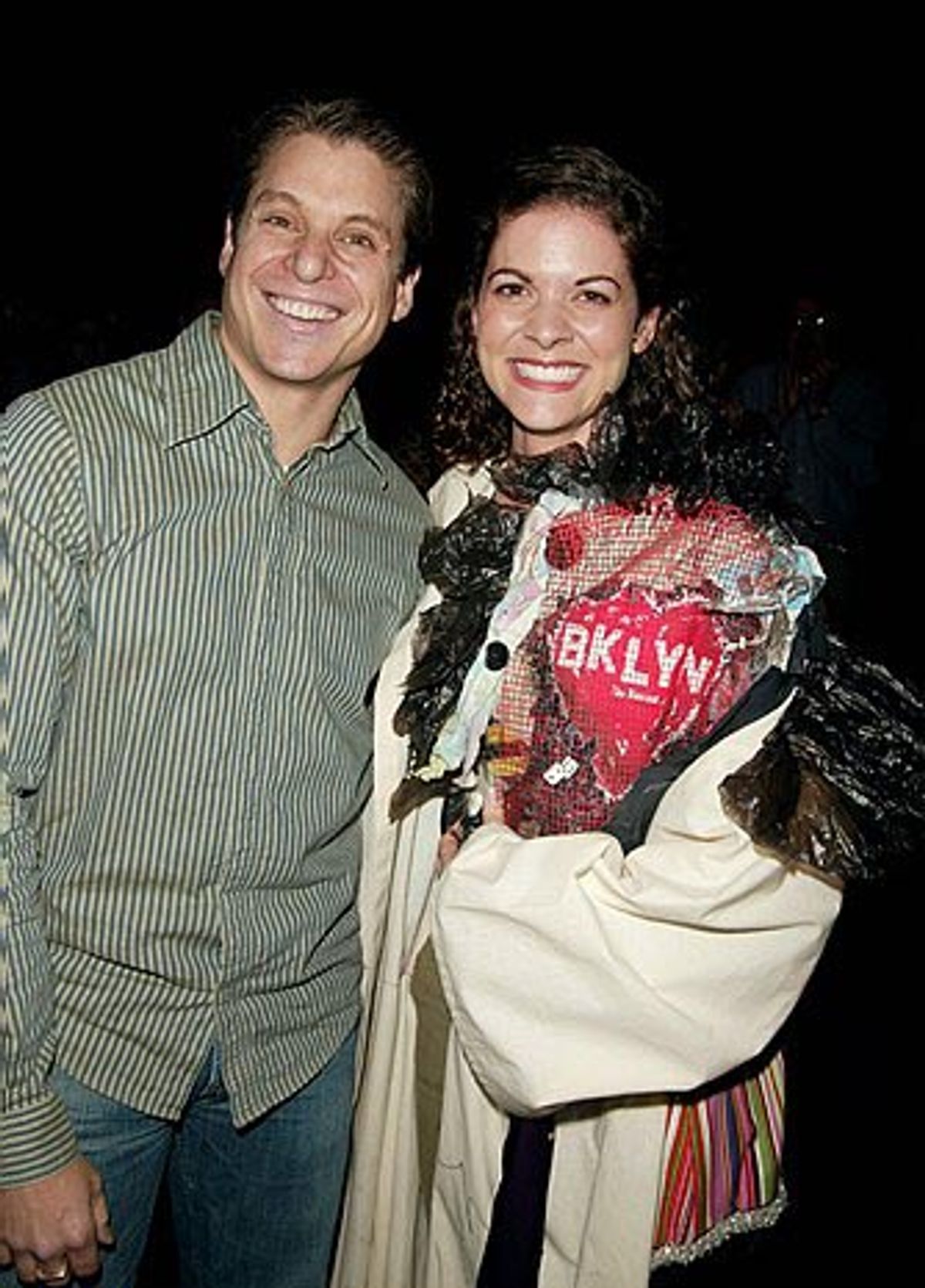 Laura Griffith (Gypsy winner for THE LIGHT IN THE PIAZZA) and Alex Sanchez (Gypsy winner for CHITTY CHITTY BANG BANG)  at 