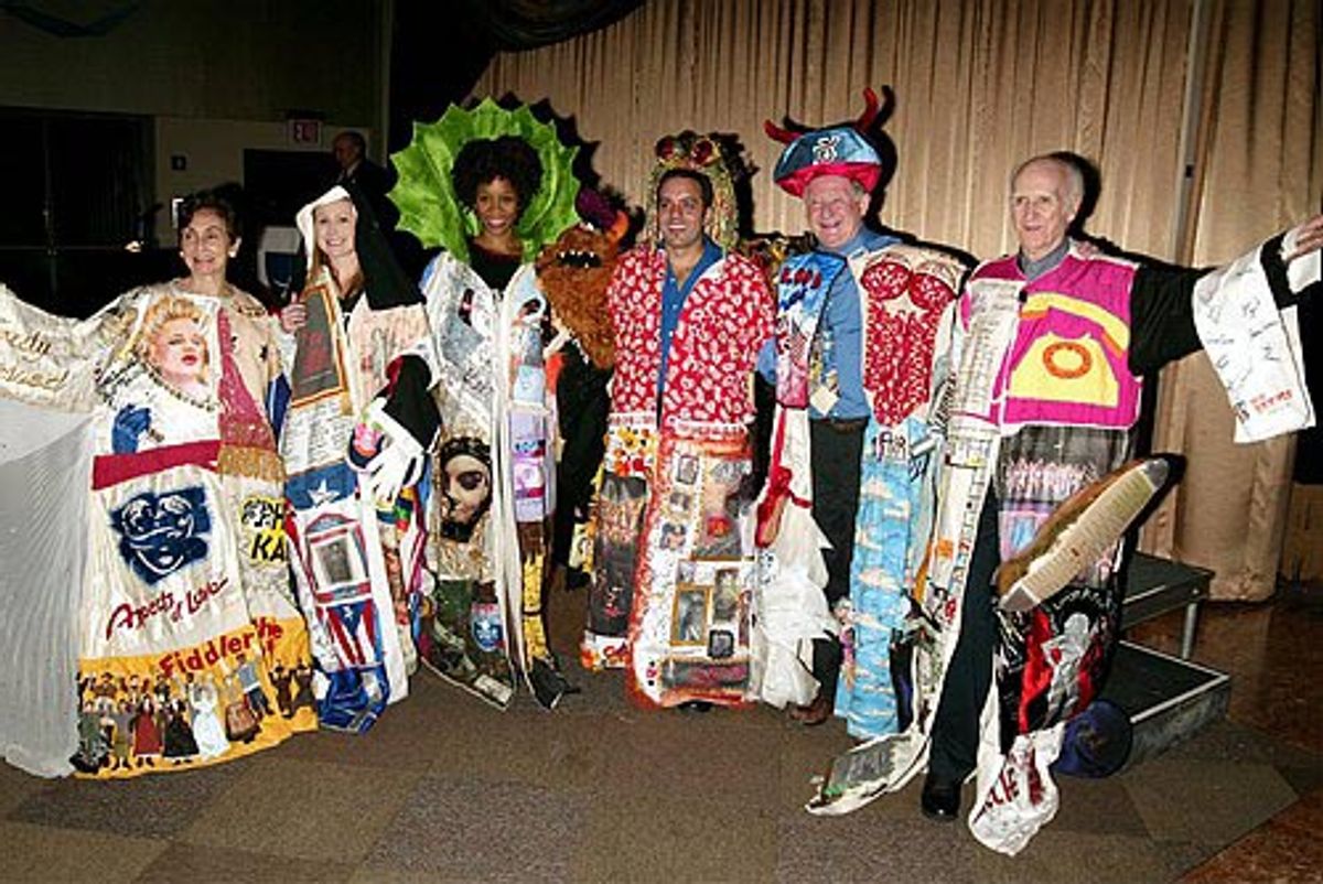 Gypsy Robes: Judine Somerville (HAIRSPRAY) , Michelle Kittrell (URBAN COWBOY & ALL SHOOK UP) , NANCY LYNCH (Multi Winner) , Richard Korthaze (HOW TO SUCCEED & DANCIN') , Harvey Evans (OKLAHOMA!) and Rommy Sabdhu (BOMBAY DREAMS)

  at 