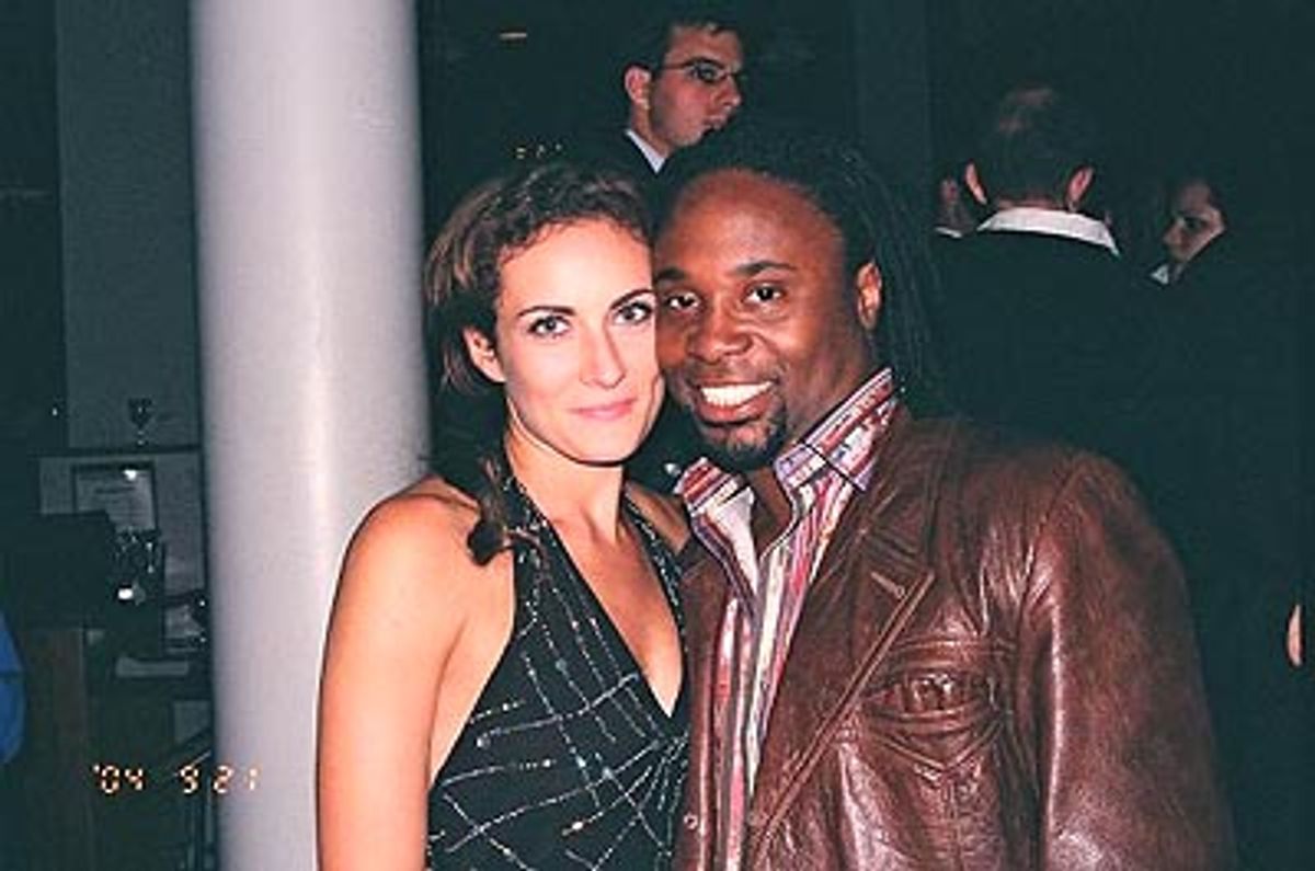 The uber-talented Laura Benanti and Billy Porter at 