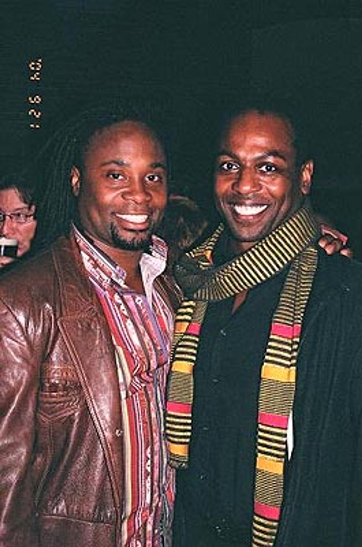 Billy Porter and James Stovall at 