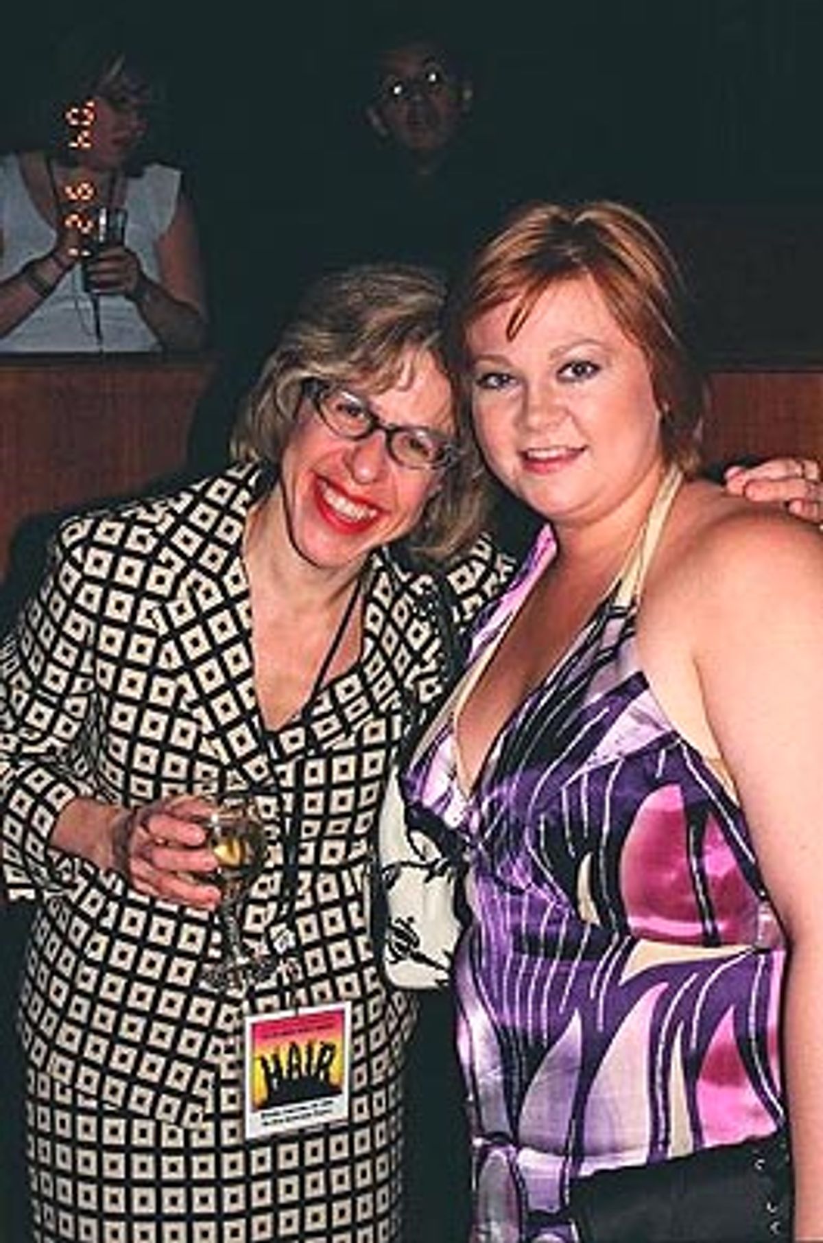 Jackie Hoffman and Kathy Brier at 