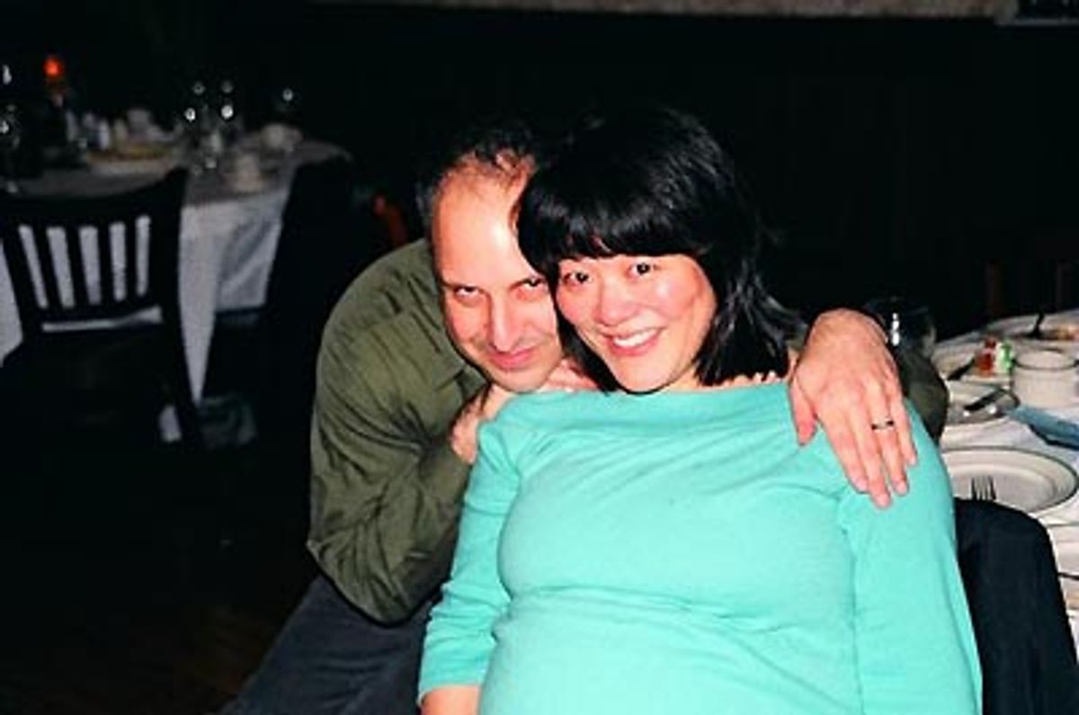The expectant parents, Peter and Ann  at 