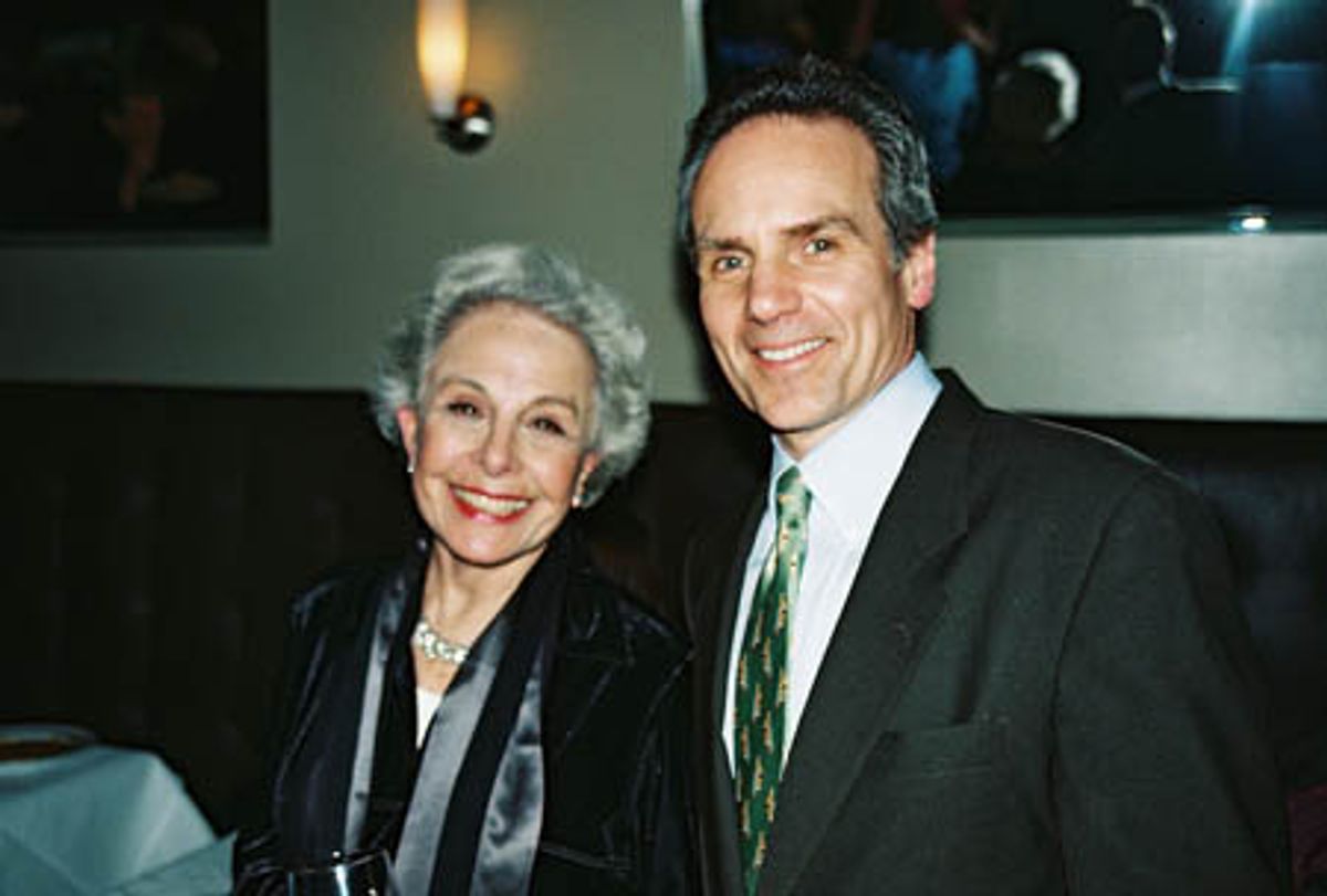 Marge Champion and Michael Gennaro
(Producing Artistic Director, Paper Mill Playhouse)  at 