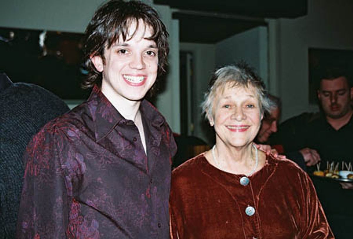 
Eric Millegan and Estelle Parsons  at 