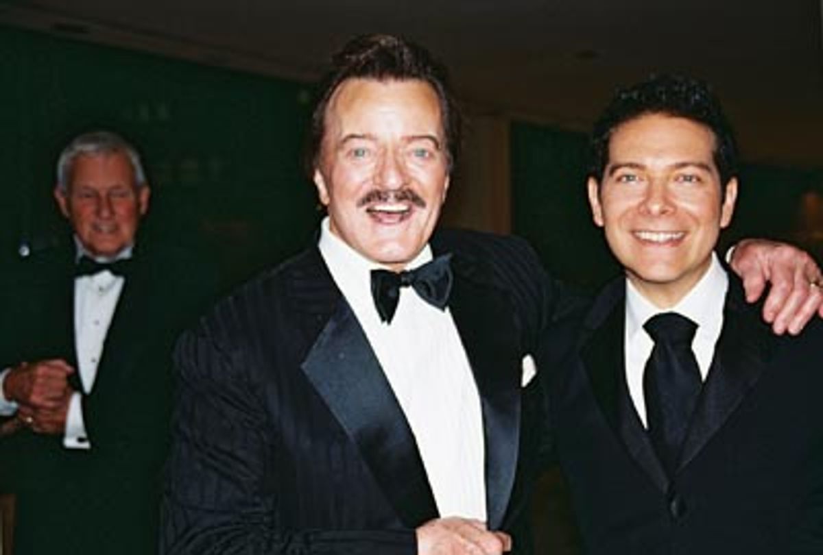 Robert Goulet and Michael Feinstein  at 