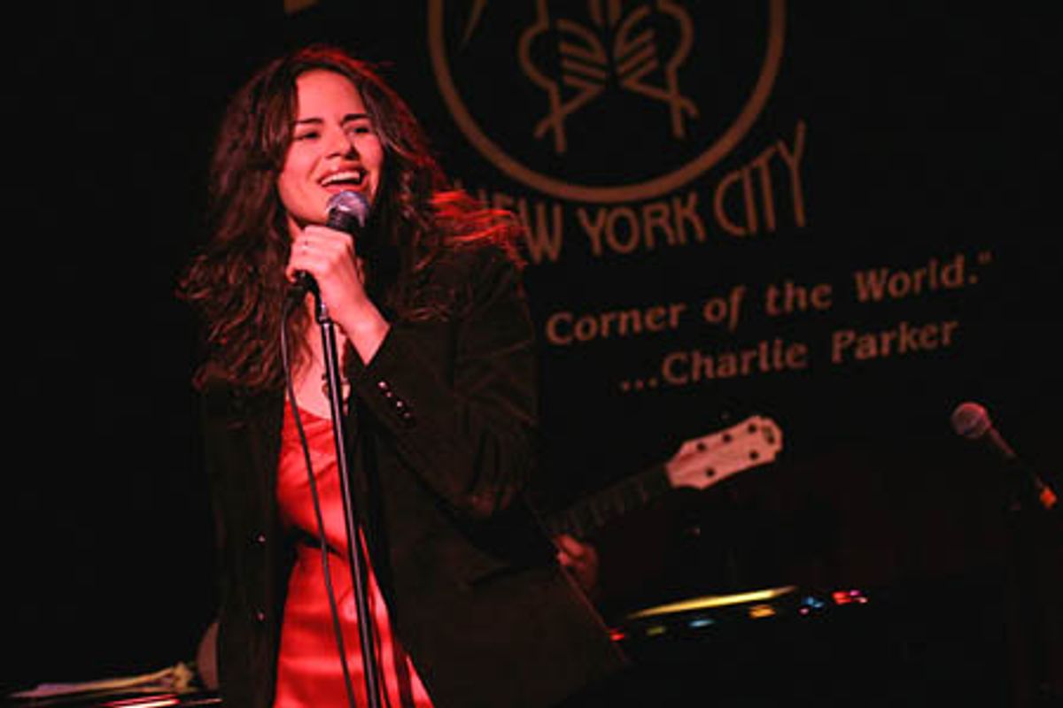 Mandy Gonzalez delivering a delicious vocal on
'Have Yourself a Merry Little Christmas'  at 