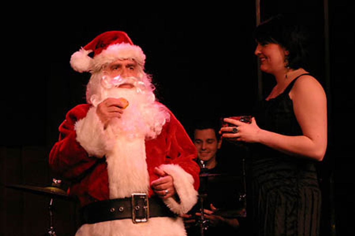'I Saw Mommy Kissing Santa Claus' featuring Bill Weeden as Santa Claus and Natalie Joy Johnson with...  at 