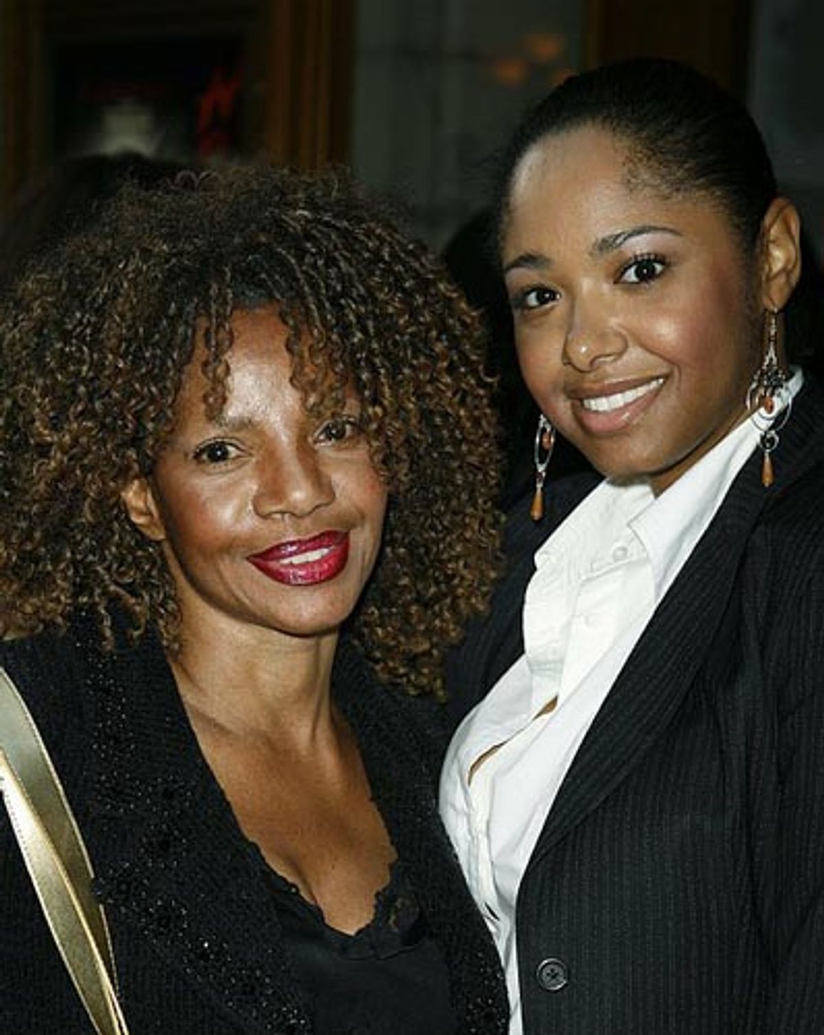 Melba Moore with her Daughter at 