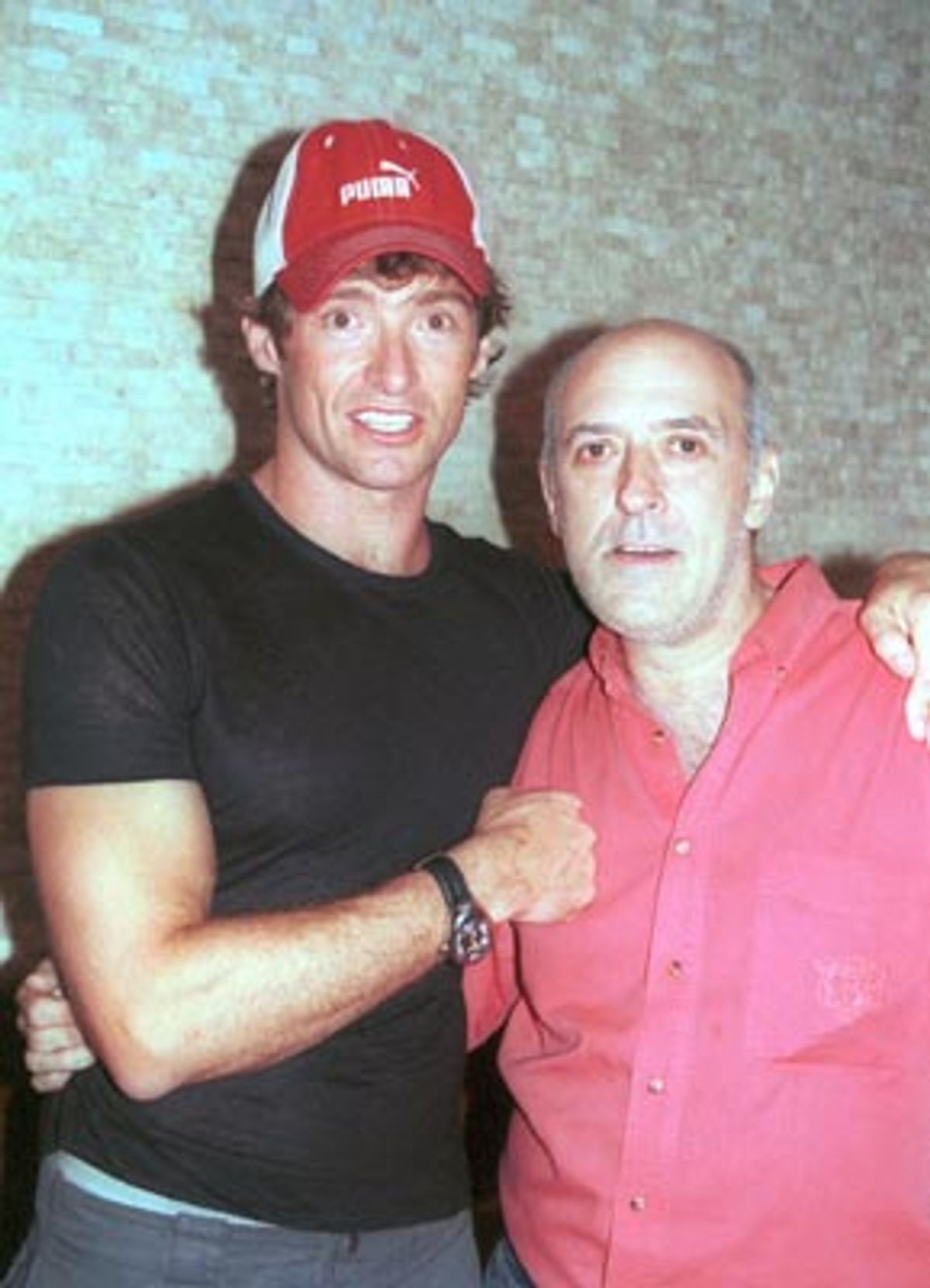 Kevin Kennedy (Back Stage Door Man) and Hugh at 