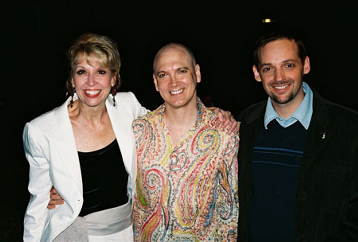 Julie Halston, Charles Busch and Jason Bowcutt at 
