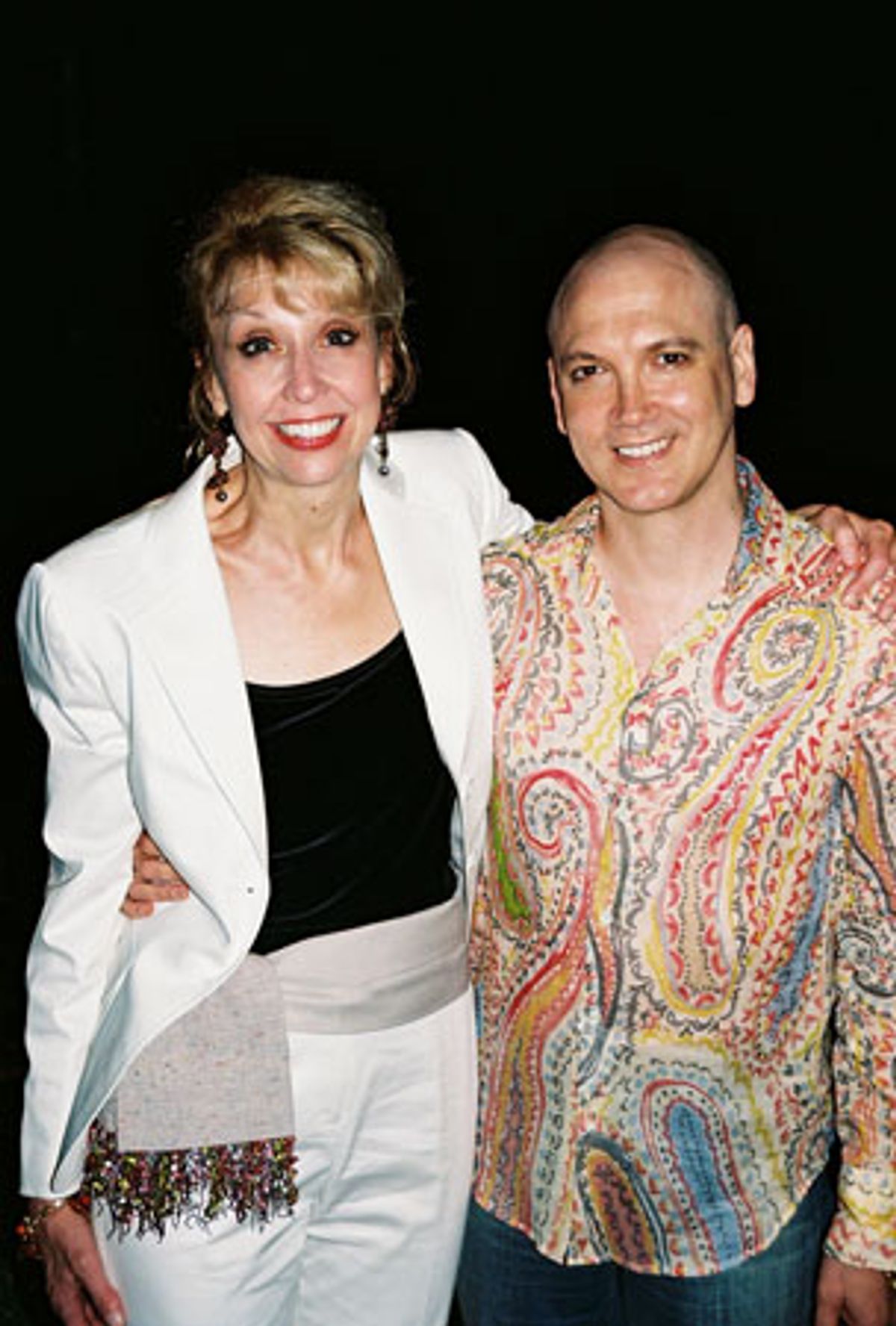 Julie Halston and Charles Busch at 