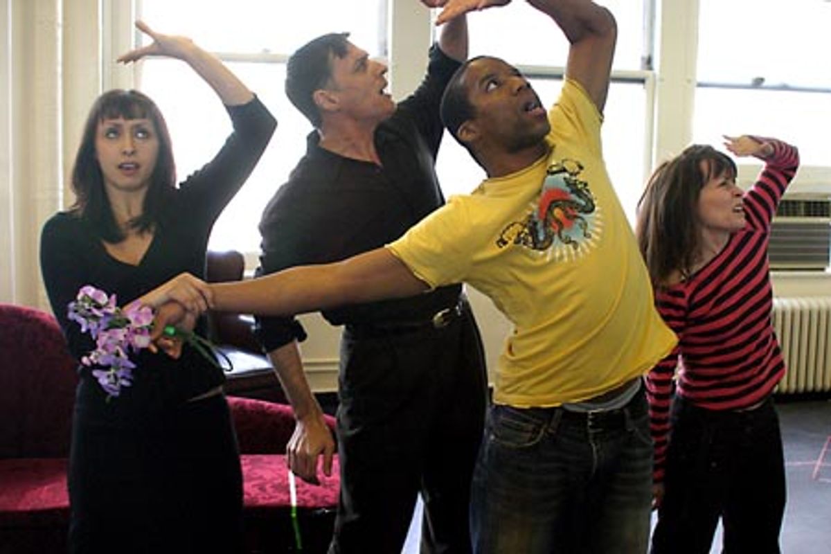 Natascia Diaz, Robert Cuccioli, Rodney Hicks, and Gay Marshall at 