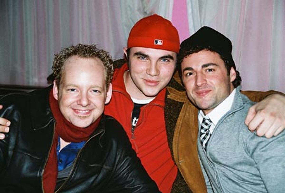 Jamie McGonnigal, Rye Mullis and Max von Essen  at 