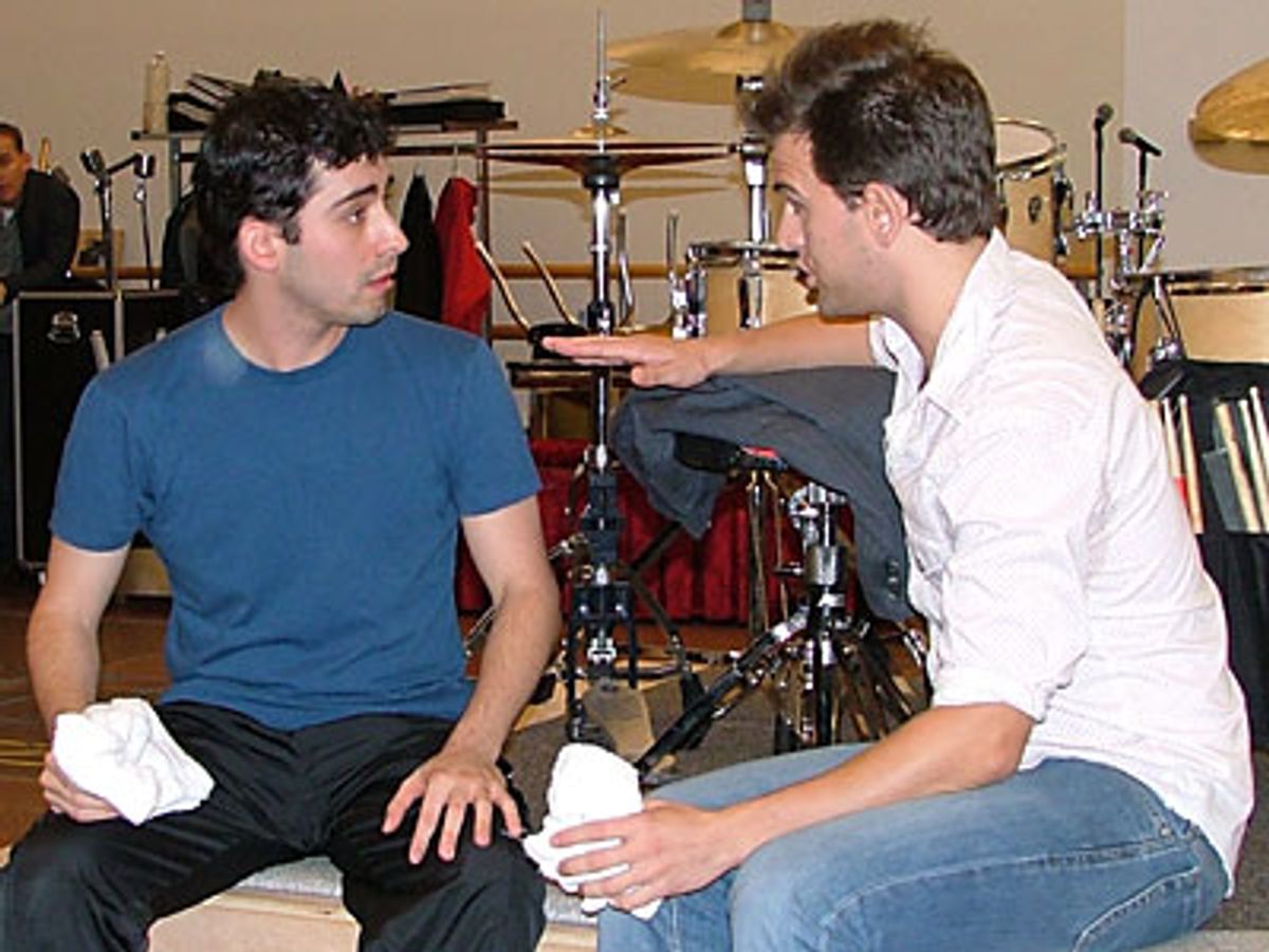 Frankie Valli and Bob Gaudio make a deal at 