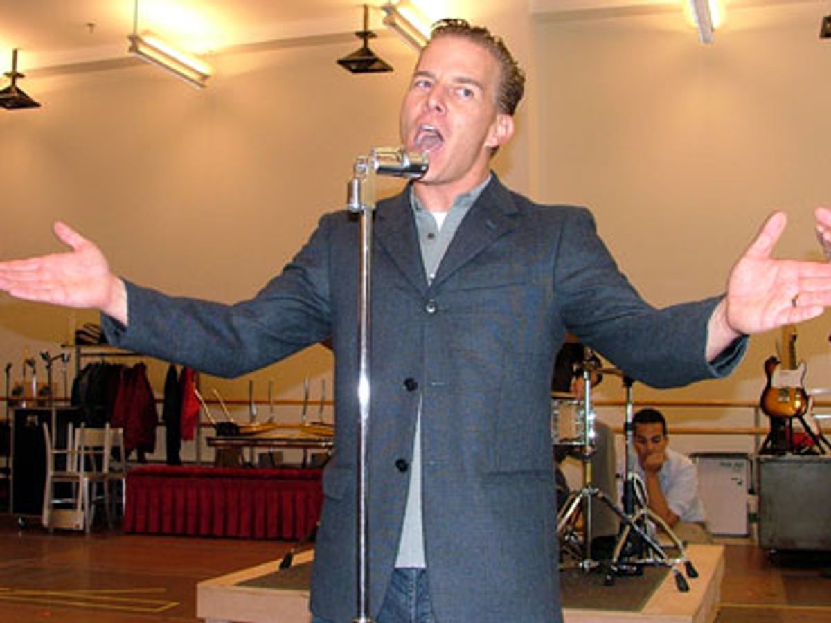 Christian strikes a pose at 