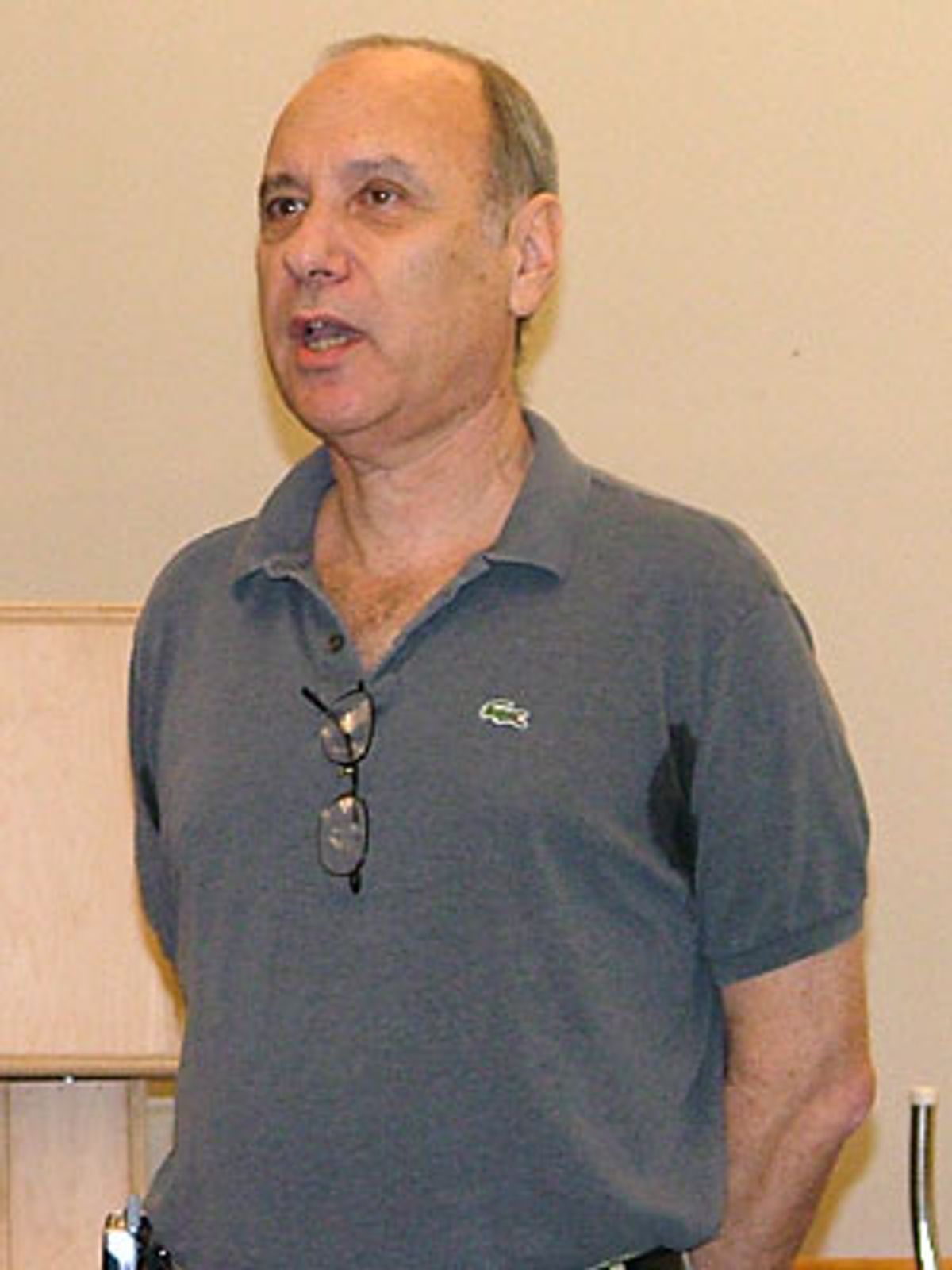 along with fellow book writer, Marshall Brickman at 