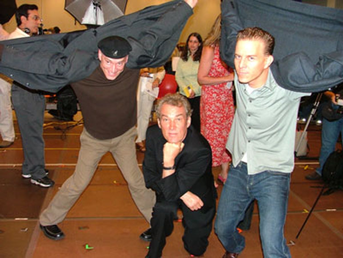 Donnie, Des and Christian - a TOMMY reunion at 