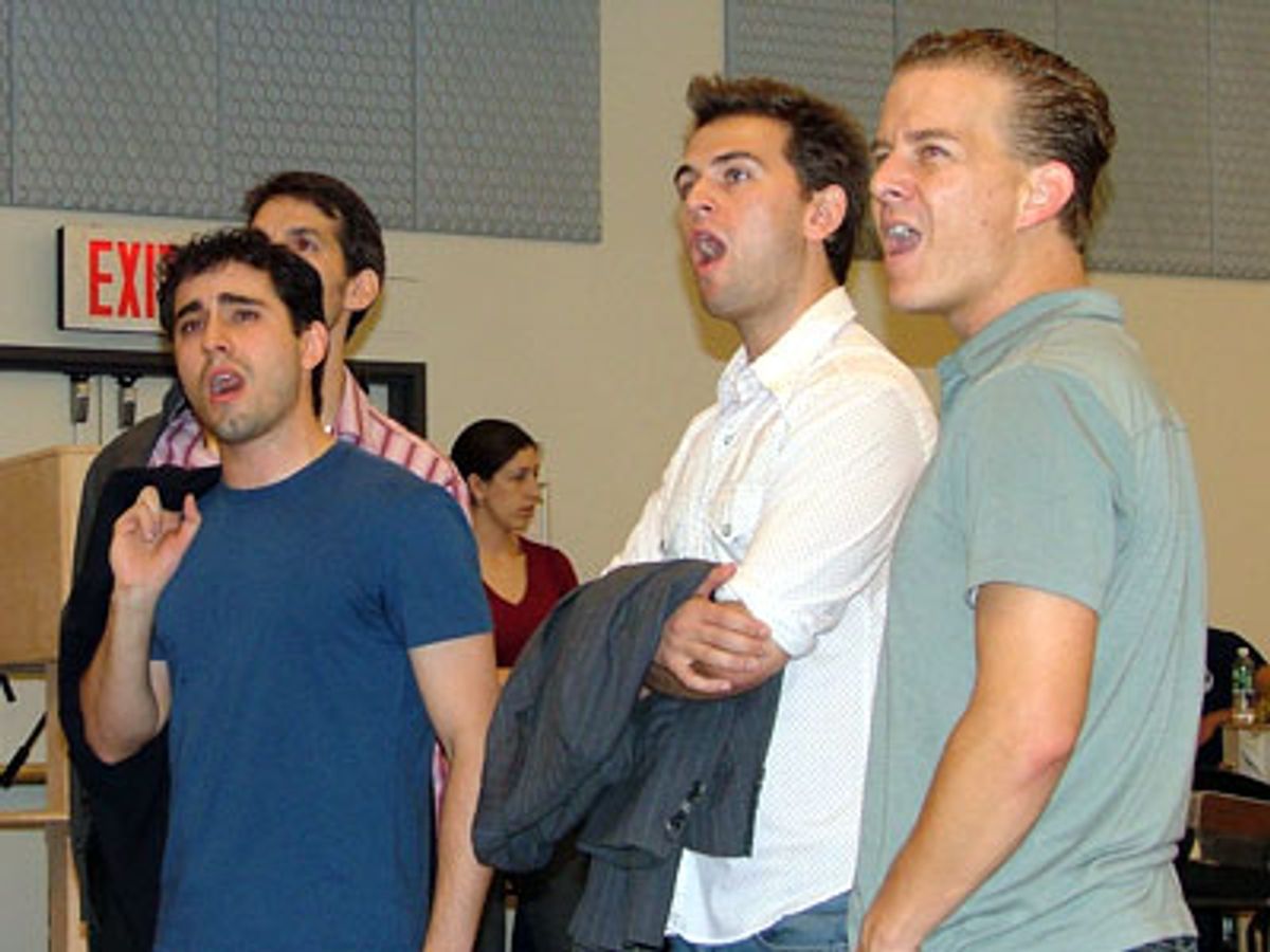 Performing a bittersweet ballad. at 