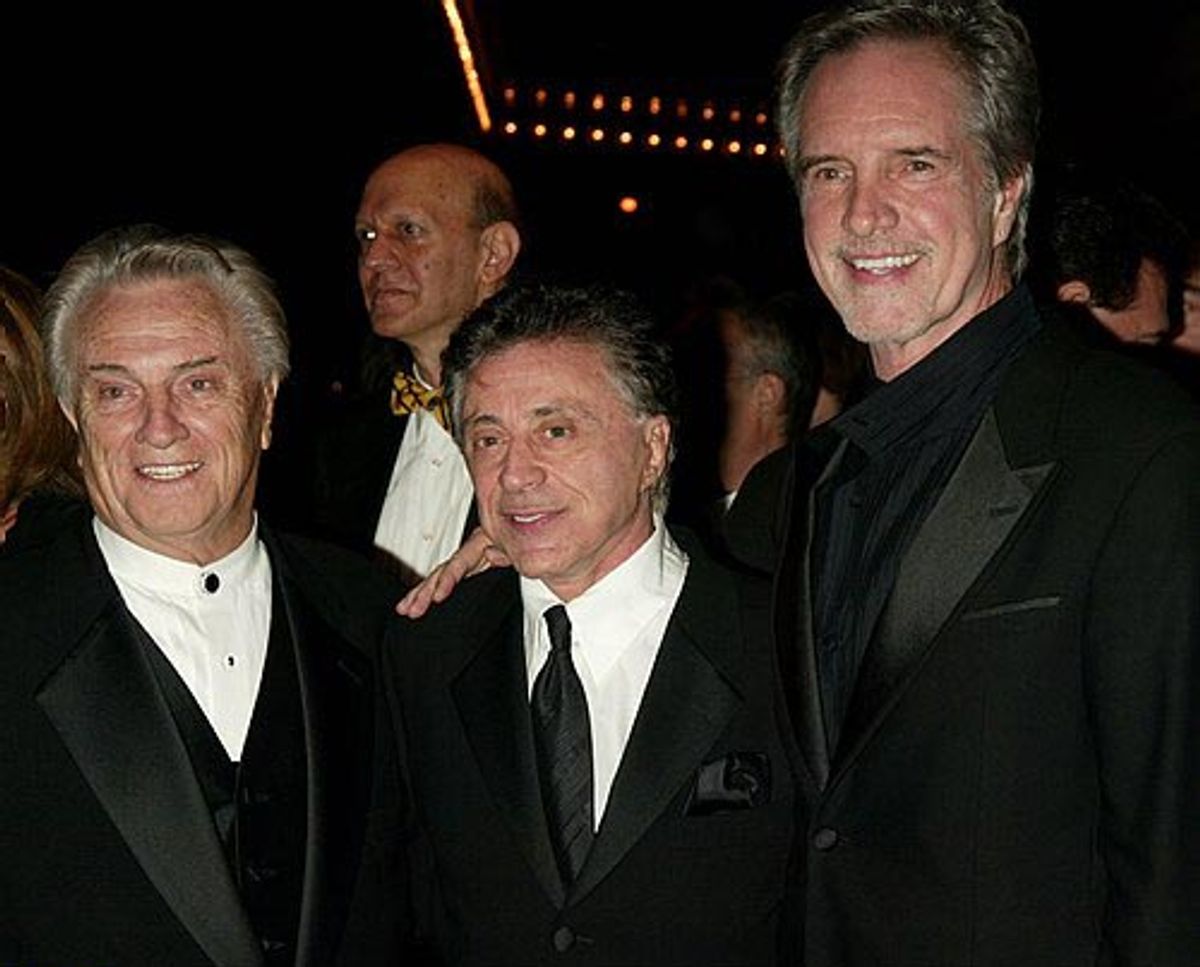 Tommy DeVito, Frankie Valli and Bob Gaudio (THE FOUR SEASONS) at 