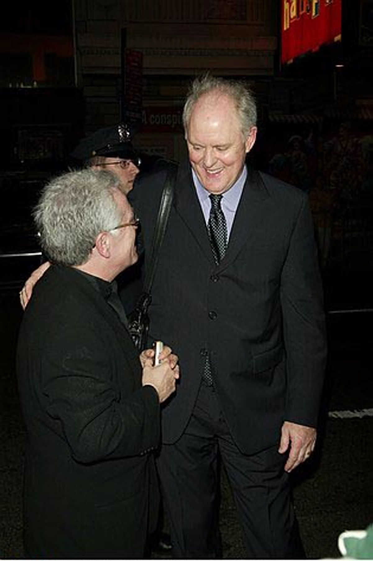Jerry Zaks and John Lithgow at 
