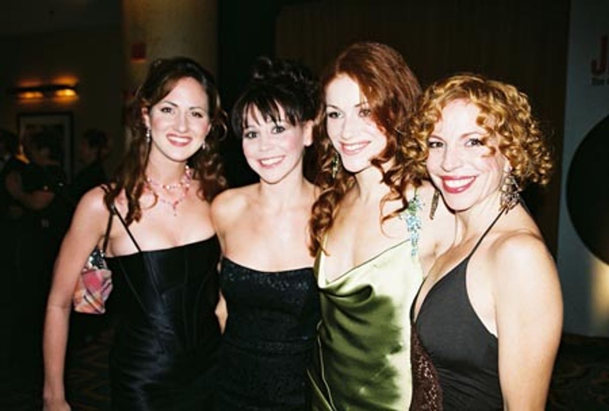 The Ladies of Jersey Boys, Heather Ferguson, Sara Schmidt, Erica Piccininni, and  at 