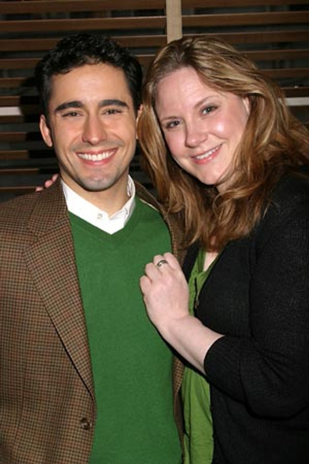 John Lloyd Young and Alison Franck at 