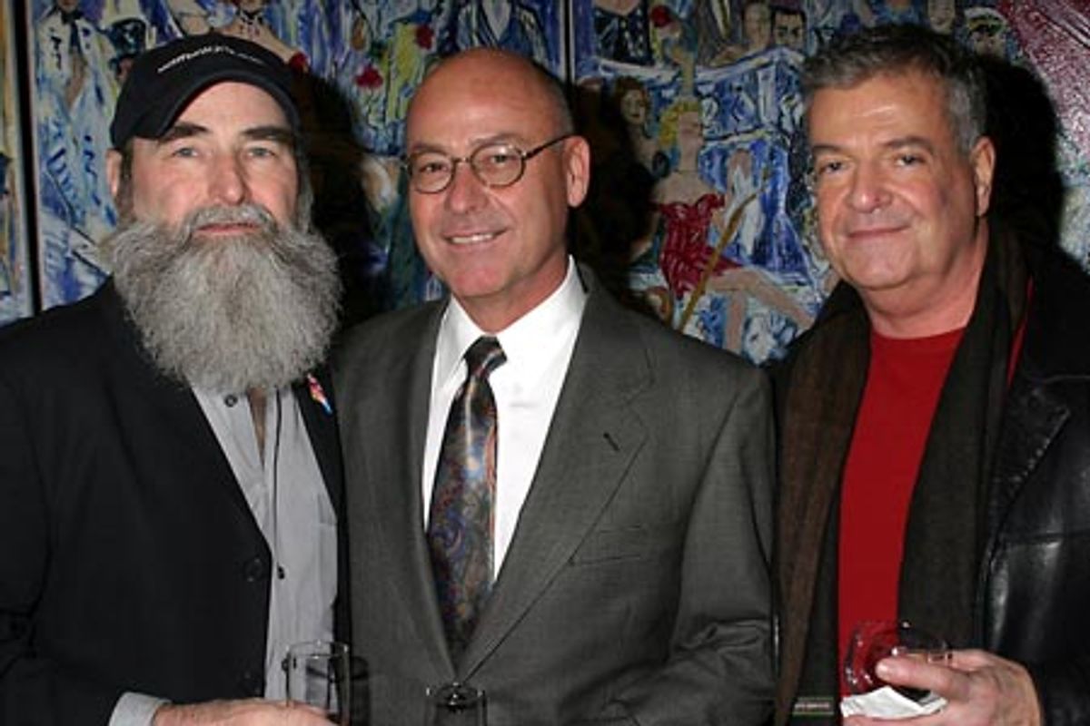 Michael David, Karl Young, and Rob Mickelsen at 