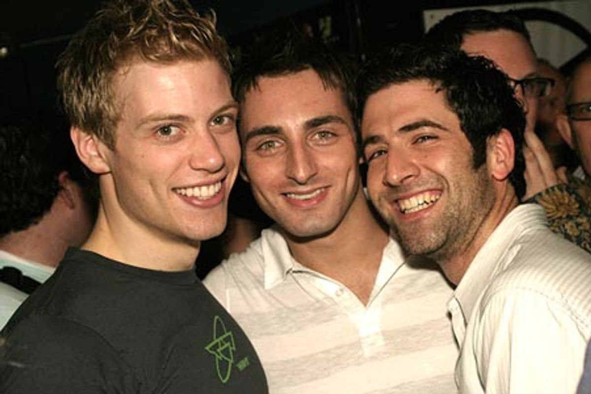 Barrett Foa, Scott Nevins, and Ben Rimalower at 