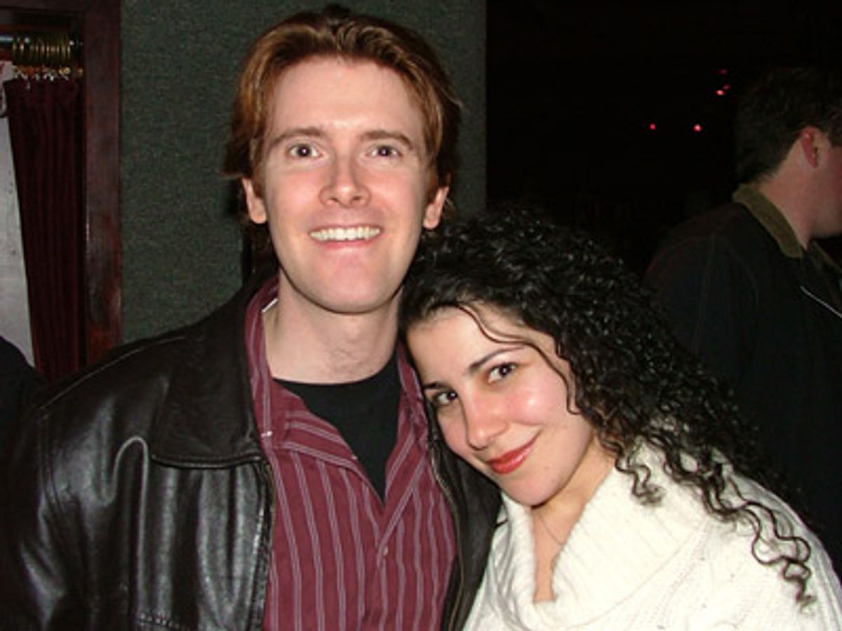 Larry O'Keefe and Julie Garnye at 