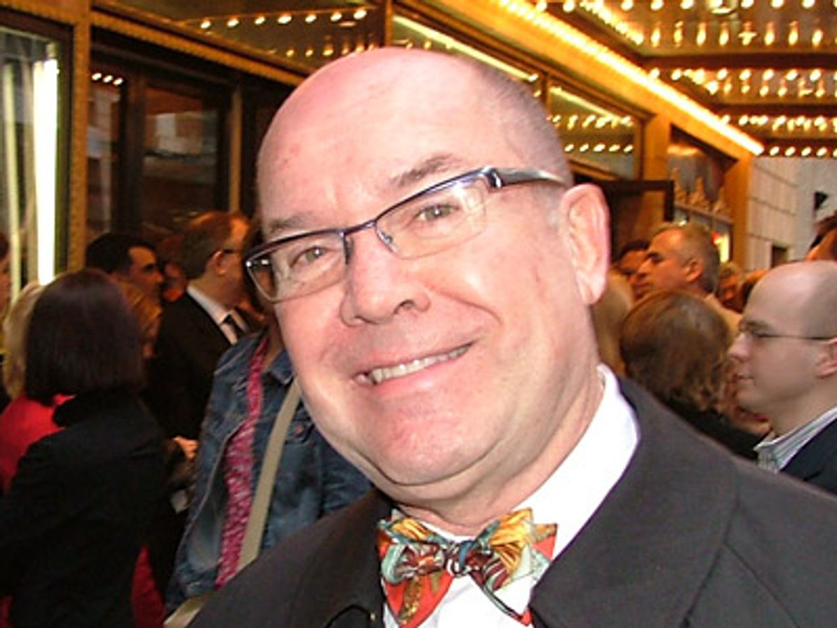 Tony Award-winning director, Jack O'Brien smiles for
the BroadwayWorld.com camera
 at 
