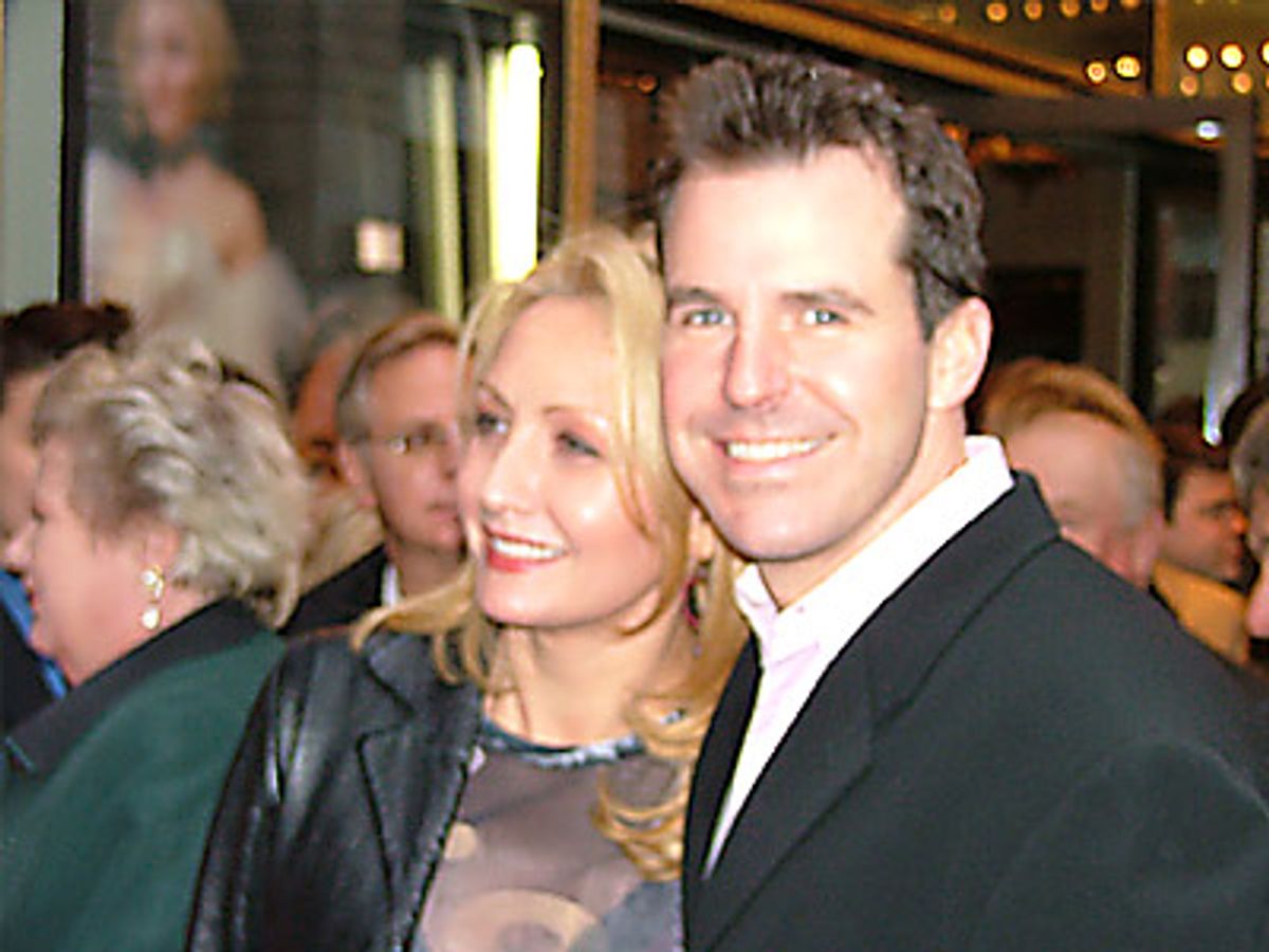 Hairspray's Jonathan Dokuchitz (is he wearing Ultra Clutch?)  at 