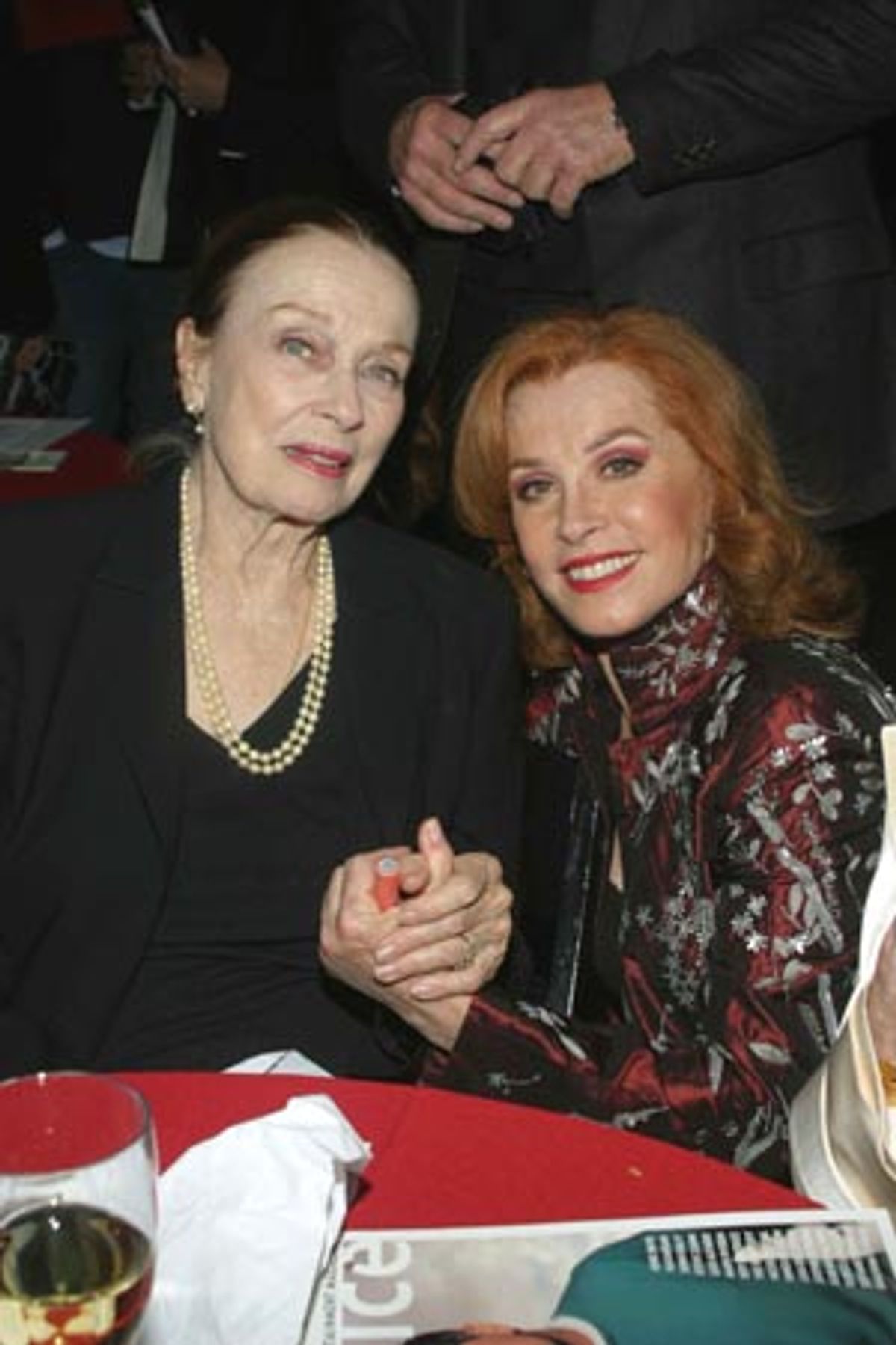 Patricia Morison and Stefanie Powers at 