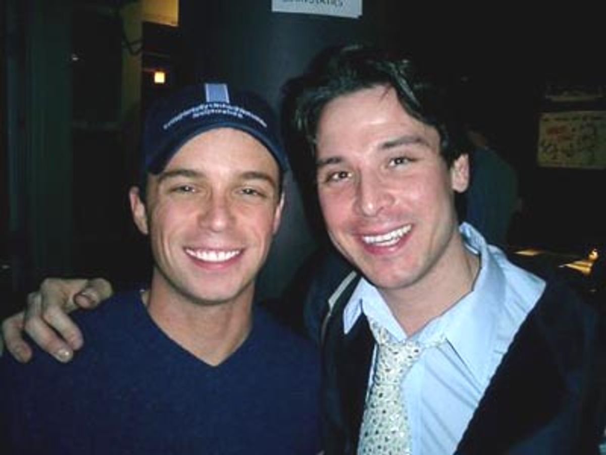 Geoff and Kristoffer Cusick at 