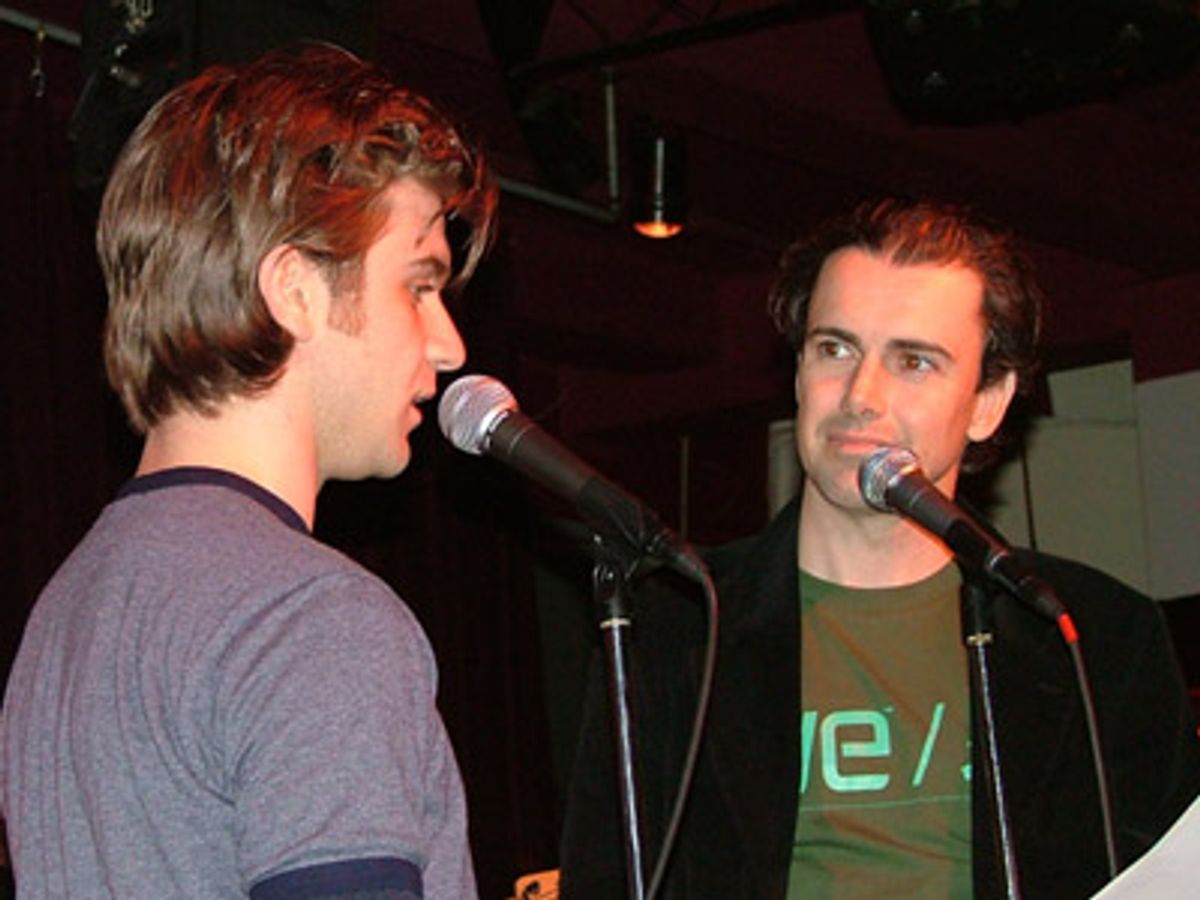 Harris Doran and Matt McGrath at 