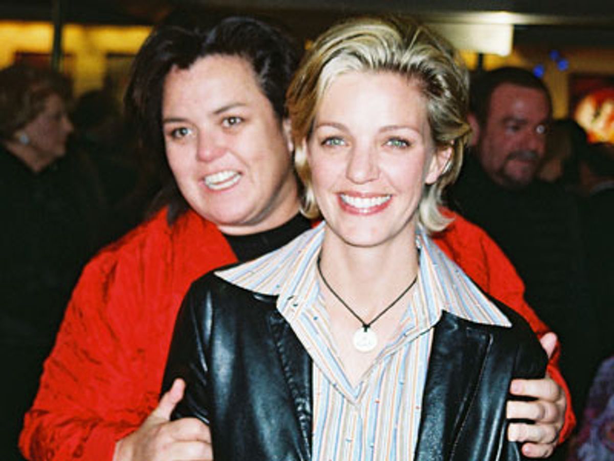 Rosie and Kelli O'Donnell  at 