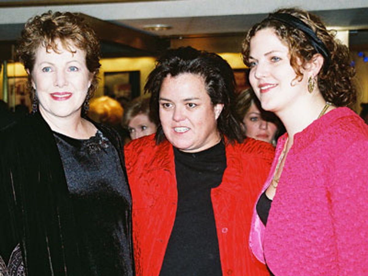 Rosie with Lynn Redgrave and her daughter Annabel Clark at 
